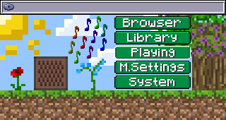 Minecraft Inspired Theme