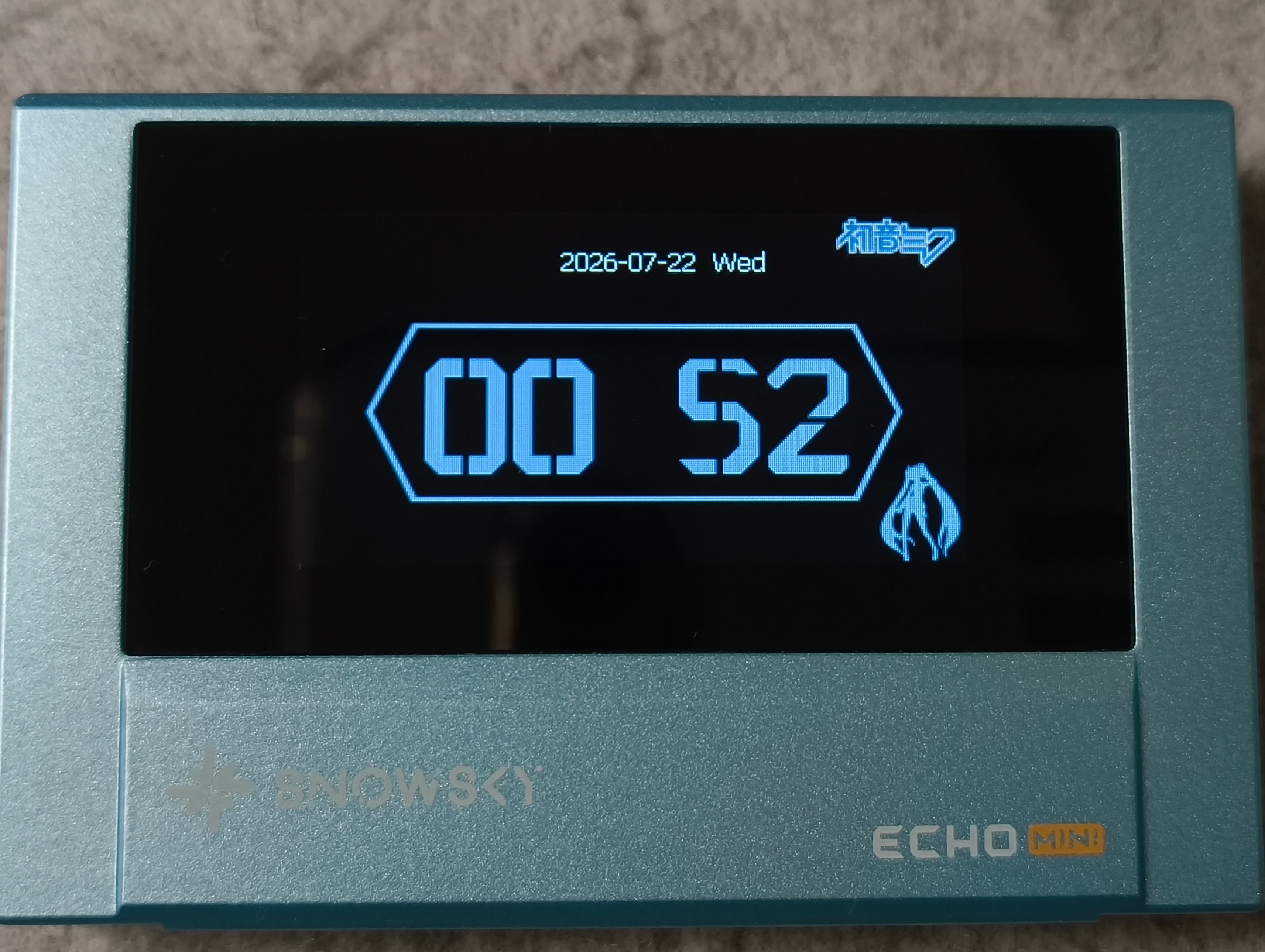 Hatsune Miku (Vocaloid) Theme for Echo Mini v3.7.0 - Image 5