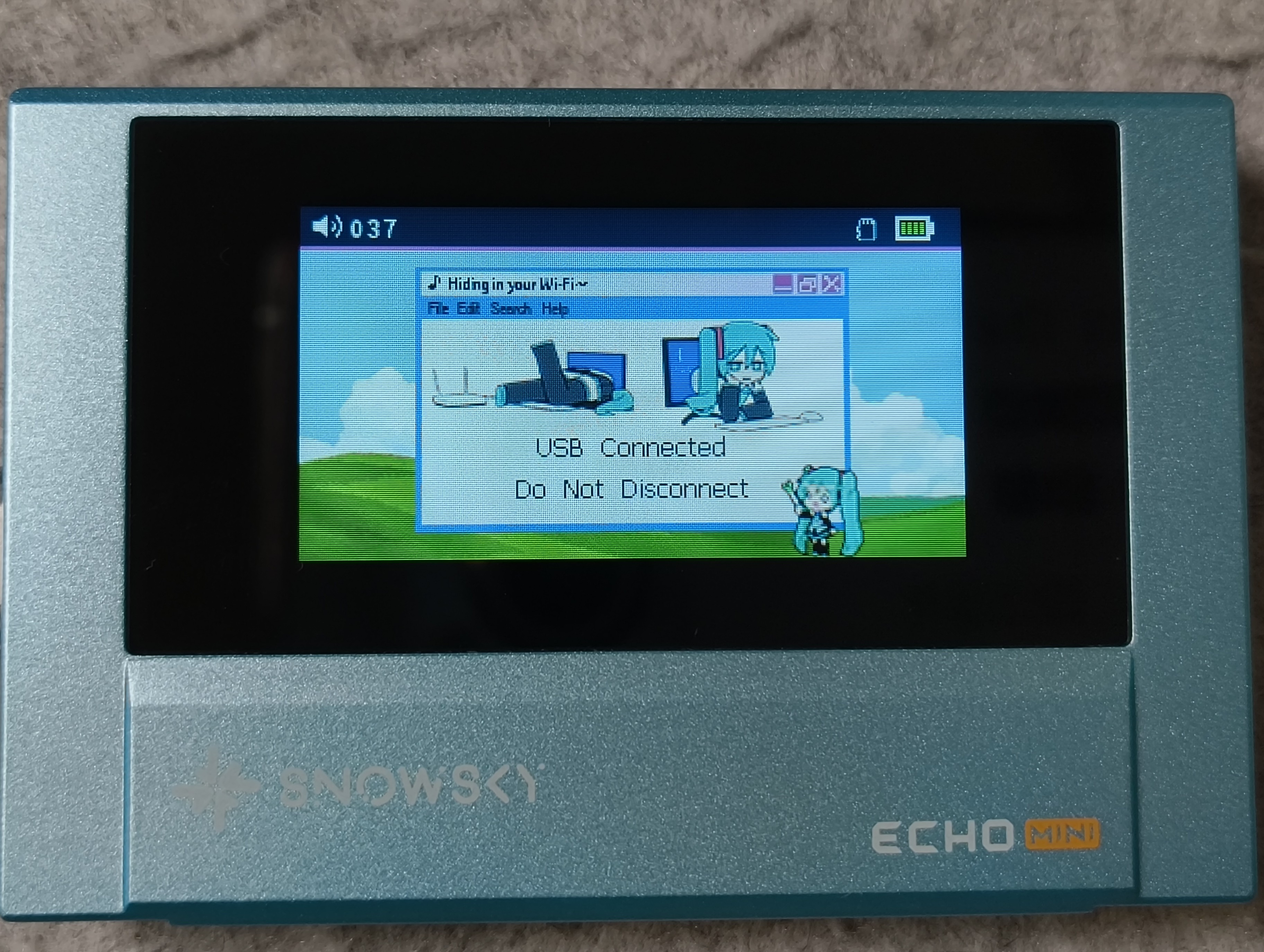Hatsune Miku (Vocaloid) Theme for Echo Mini v3.7.0 - Image 4