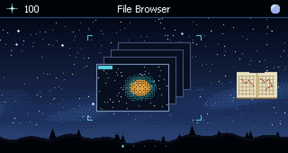 Pulsar: a pixel-art astronomy theme - Image 2